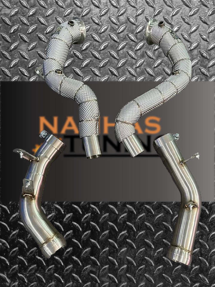 W213 E63 GT63 AMG Downpipes